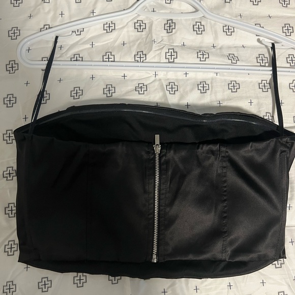 Dynamite Satin Bustier top Size M - Picture 2 of 4